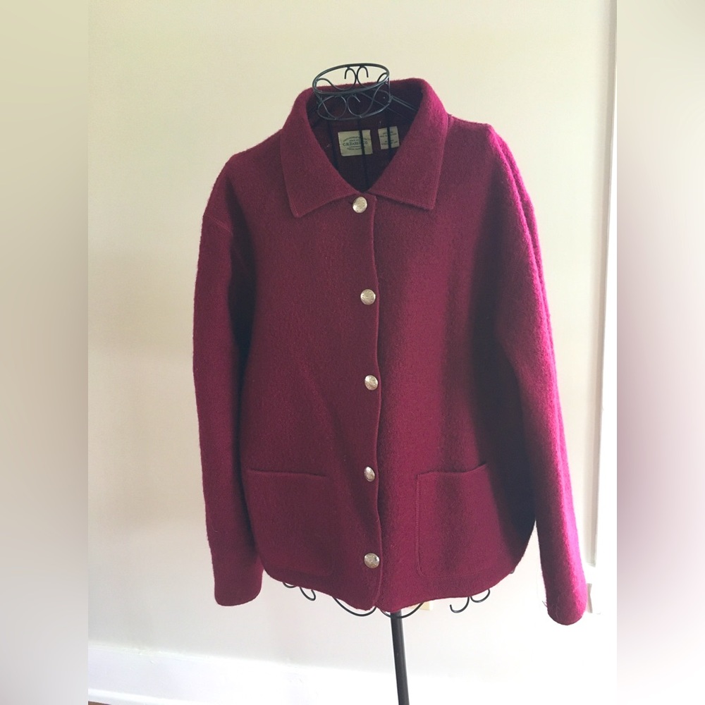 GH Bass Wool Sweater Jacket